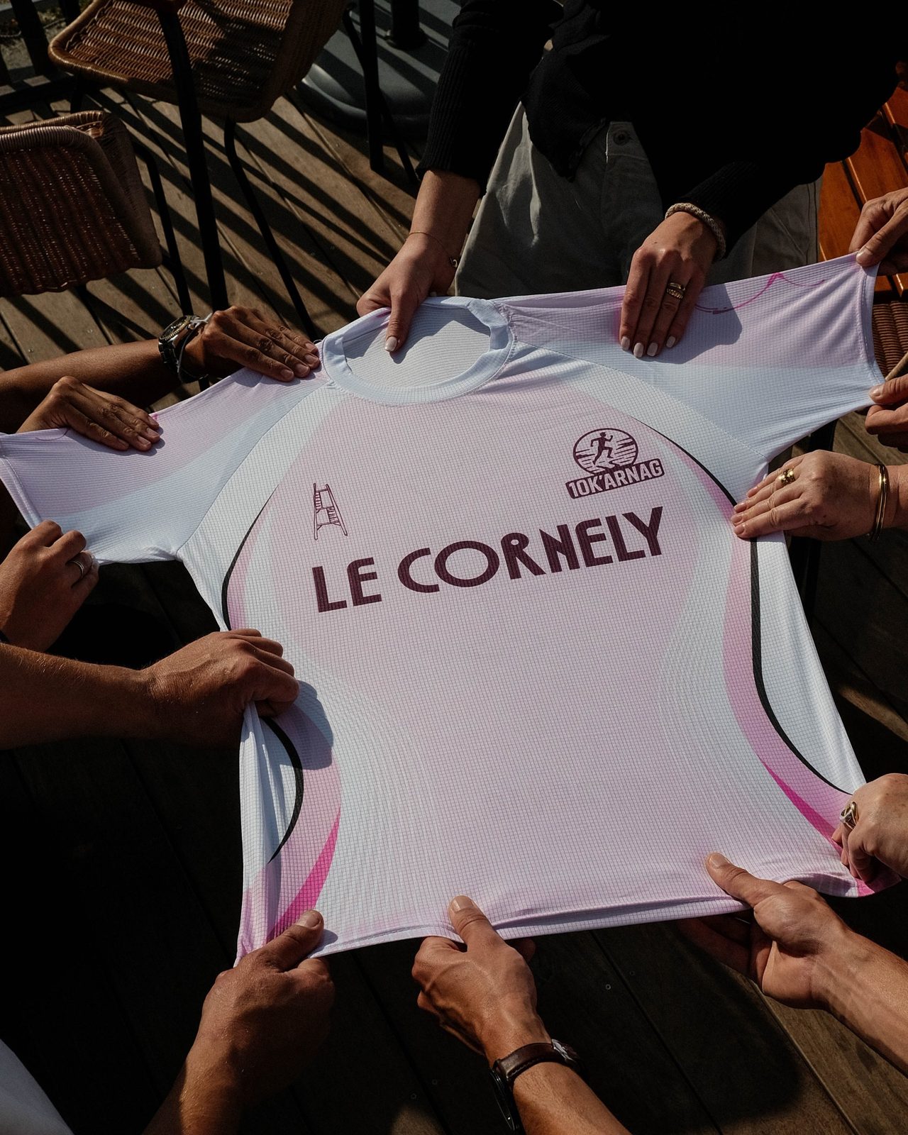Le maillot 2026 floqué Le Cornely